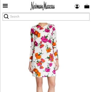 Escada floral print dress